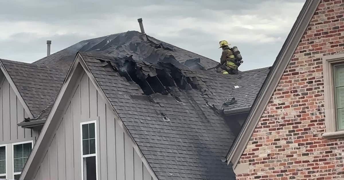 Four North Dallas residents escape 2-alarm house fire, firefighter injured
