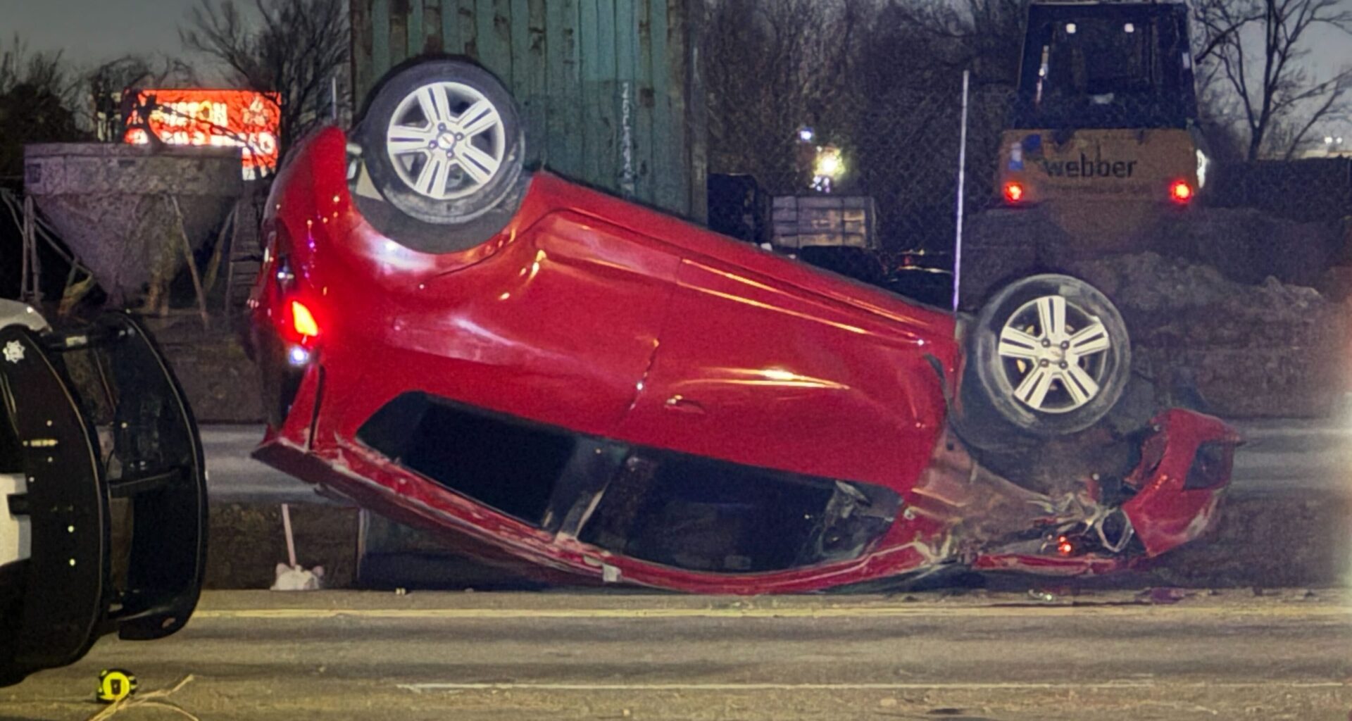 NW Harris County: 8-year-old killed, 2 people injured after car crashes into construction zone