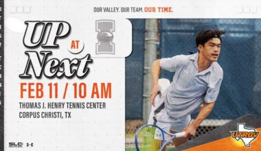 Men’s Tennis Ready for Showdown at Texas A&M-Corpus Christi