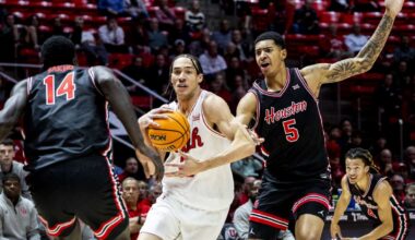 No. 3 Houston's Sharp-shooting overwhelms Runnin' Utes in home loss