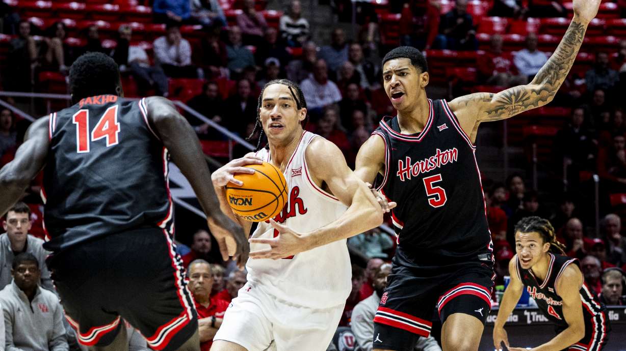 No. 3 Houston's Sharp-shooting overwhelms Runnin' Utes in home loss
