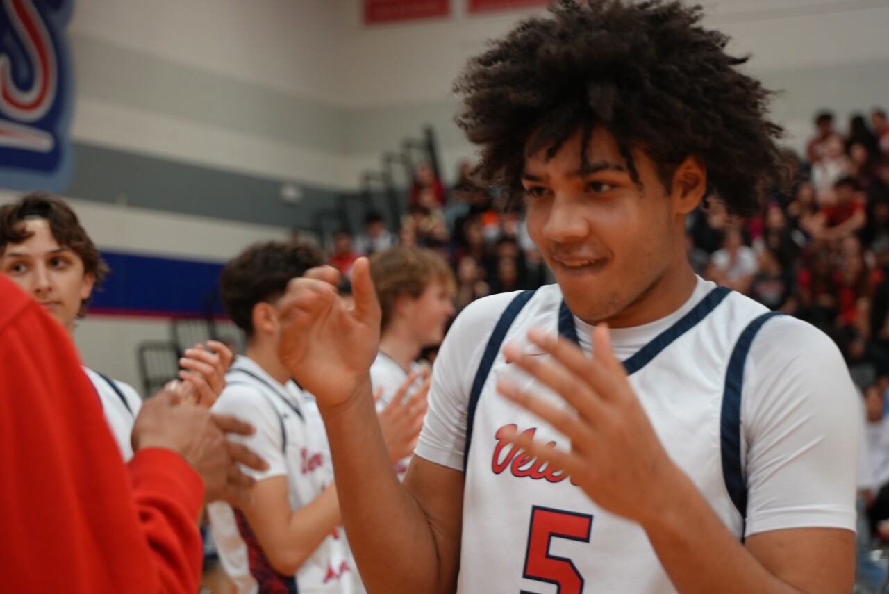 Veterans Memorial sophomore Jaron Couture