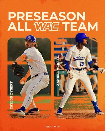 Two Mavericks Earn Preseason All-WAC Honors Ahead of 2026 Season