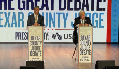 Sakai and Nirenberg stake out differences in Tuesday's bruising Bexar County Judge debate
