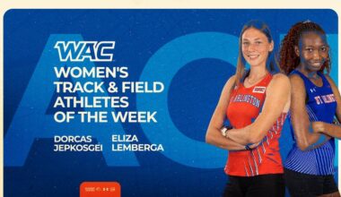 Female Track & Field Duo Earn WAC ITF Weekly Honors