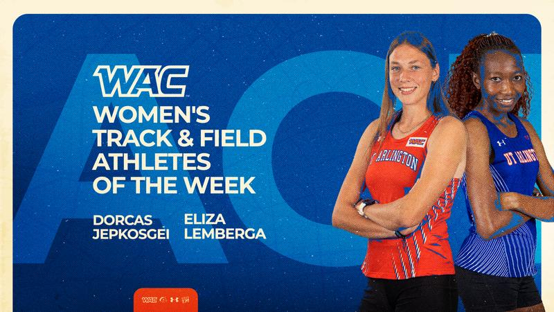 Female Track & Field Duo Earn WAC ITF Weekly Honors