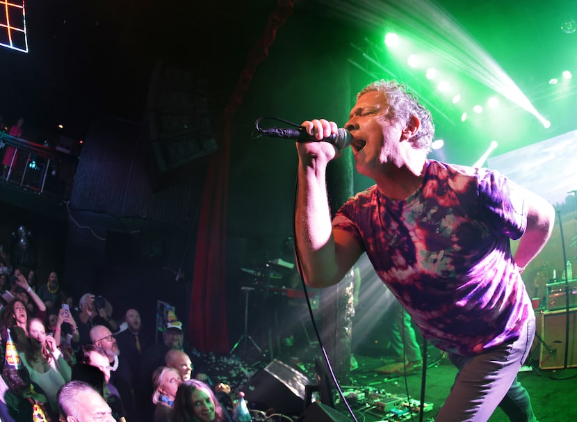 Tim DeLaughter and his rock band Tripping Daisy — seen here ringing in the new year on Dec....