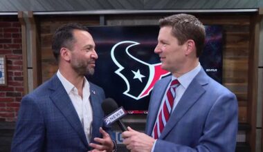 Texans President Mike Tomon discusses plans for new training facility in NW Harris County
