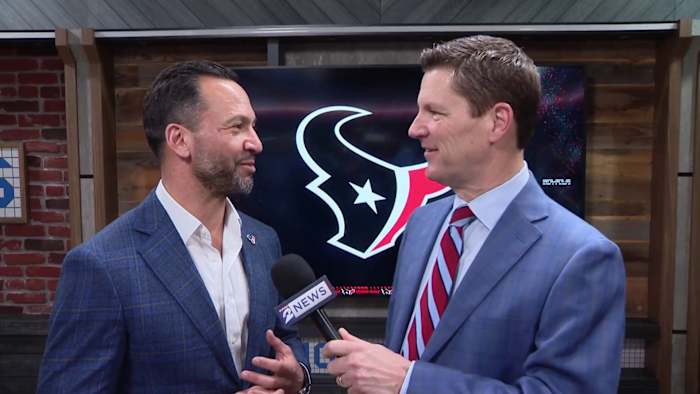 Texans President Mike Tomon discusses plans for new training facility in NW Harris County