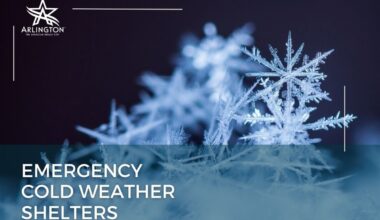Arlington Warming Centers, Overnight Shelters from Jan. 23-27, 2026