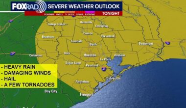 Houston weather: Severe storm impacts for Valentine's Day, timeline