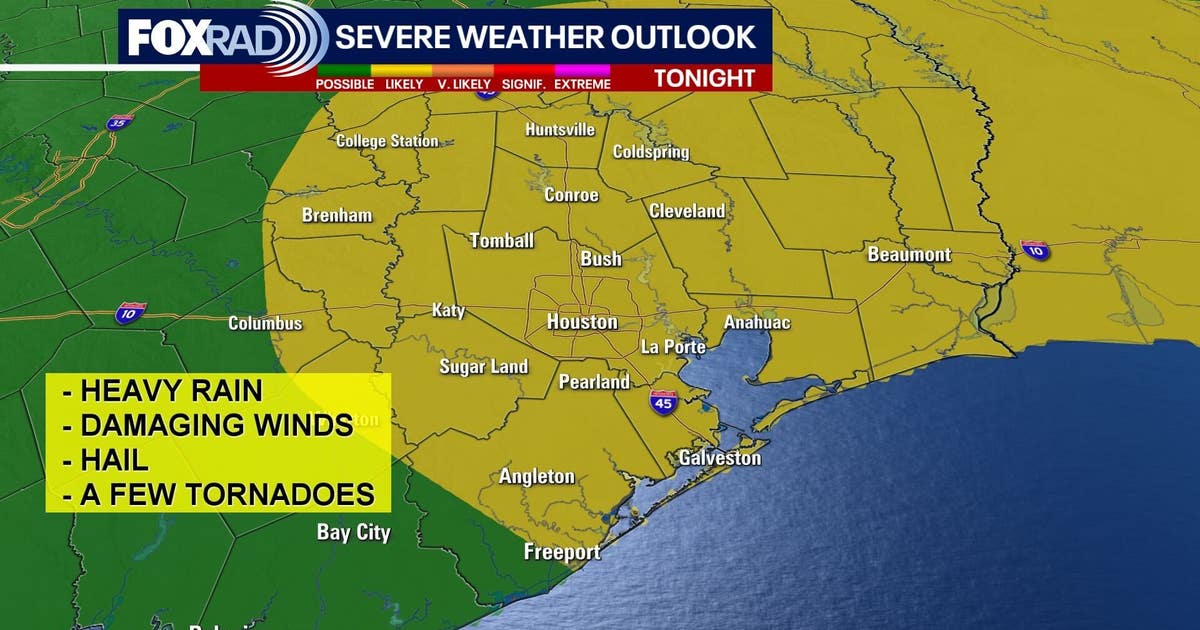 Houston weather: Severe storm impacts for Valentine's Day, timeline