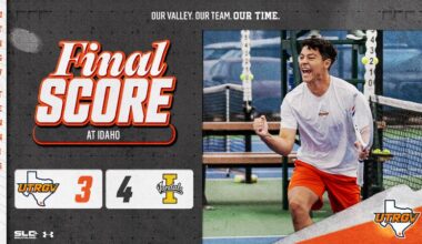 Men’s Tennis Battles in Loss at Idaho