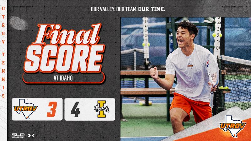 Men’s Tennis Battles in Loss at Idaho