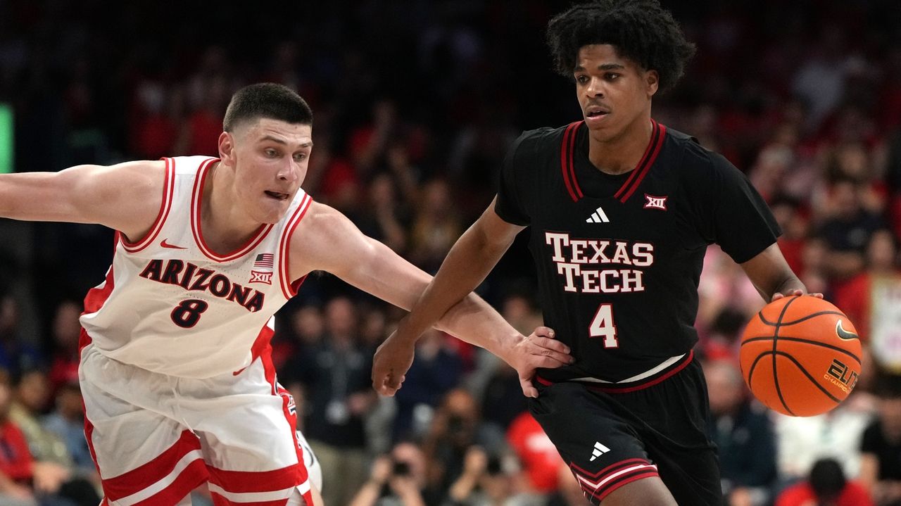 No. 16 Texas Tech rallies to beat No. 1 Arizona 78-75 in OT for Wildcats' second straight loss