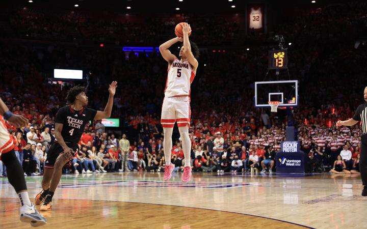 No. 1 Arizona Falls to No. 16 Texas Tech in Overtime, 78-75