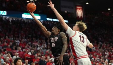 JT Toppin puts on low-post masterclass in No. 16 Texas Tech's OT win over No. 1 Arizona