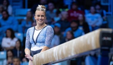 JoJo Valahovic University of North Carolina Gymnastics vs NC State  Carmichael ArenaChapel Hill, NC Friday, February  13, 2026