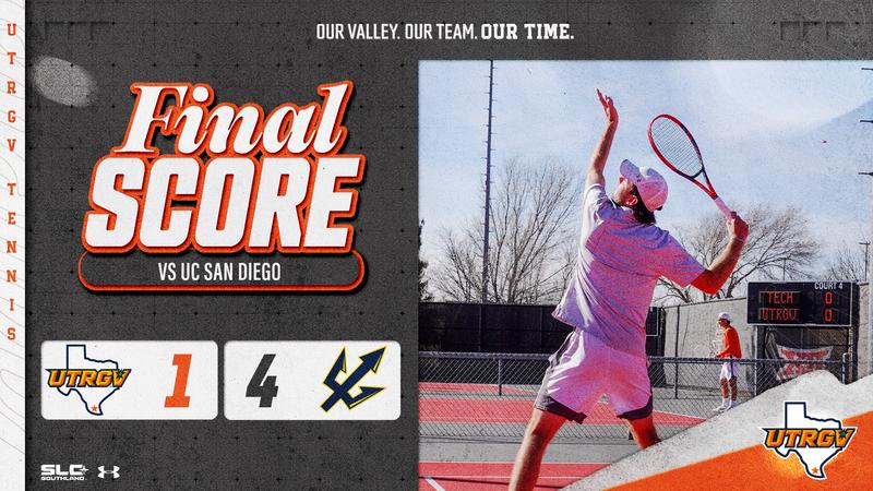 Men’s Tennis Falls to UC San Diego