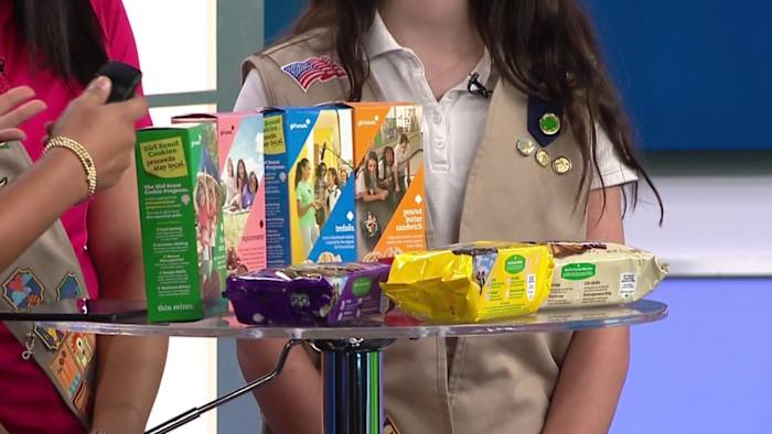 There’s a new flavor this Girl Scout cookie season