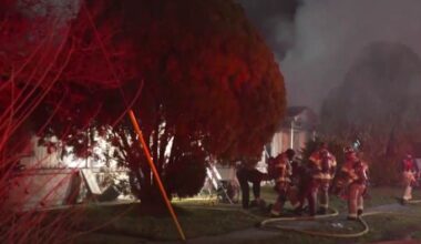 Woman hospitalized, another person missing after northeast Houston apartment fire