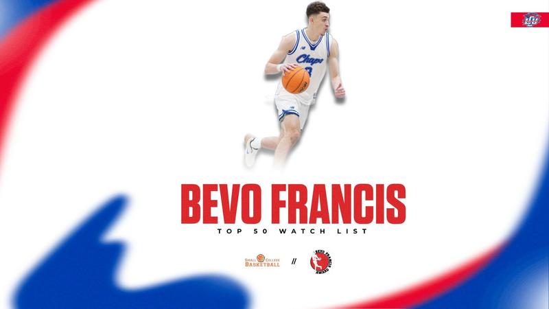 Miller on Bevo Francis Top 50 Watch List