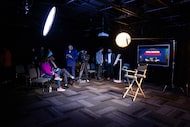 Dallas College debuts a new soundstage on Wednesday, Feb. 11, 2026, at the North Lake Campus...