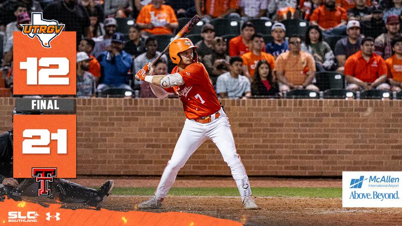Baseball Falls to Texas Tech in Front of Record Crowd