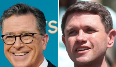Stephen Colbert says CBS lawyers pulled James Talarico interview as early voting begins in Texas