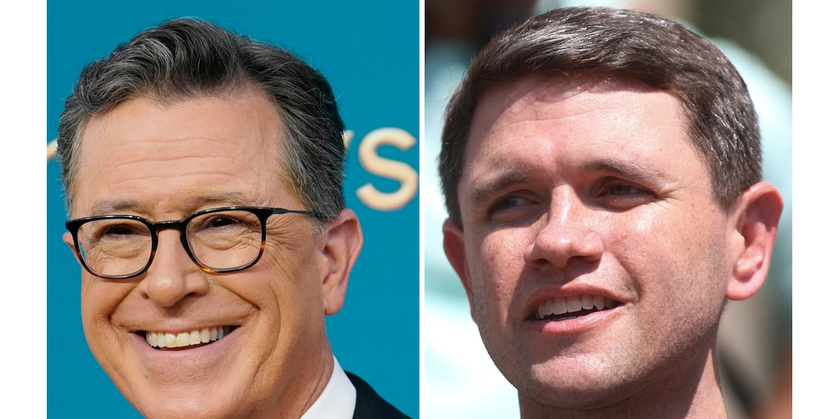 Stephen Colbert says CBS lawyers pulled James Talarico interview as early voting begins in Texas