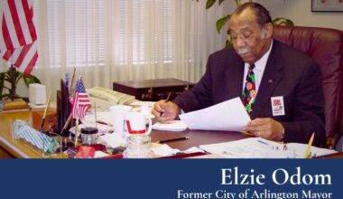 Remembering Former Arlington Mayor and City Councilman Elzie Odom