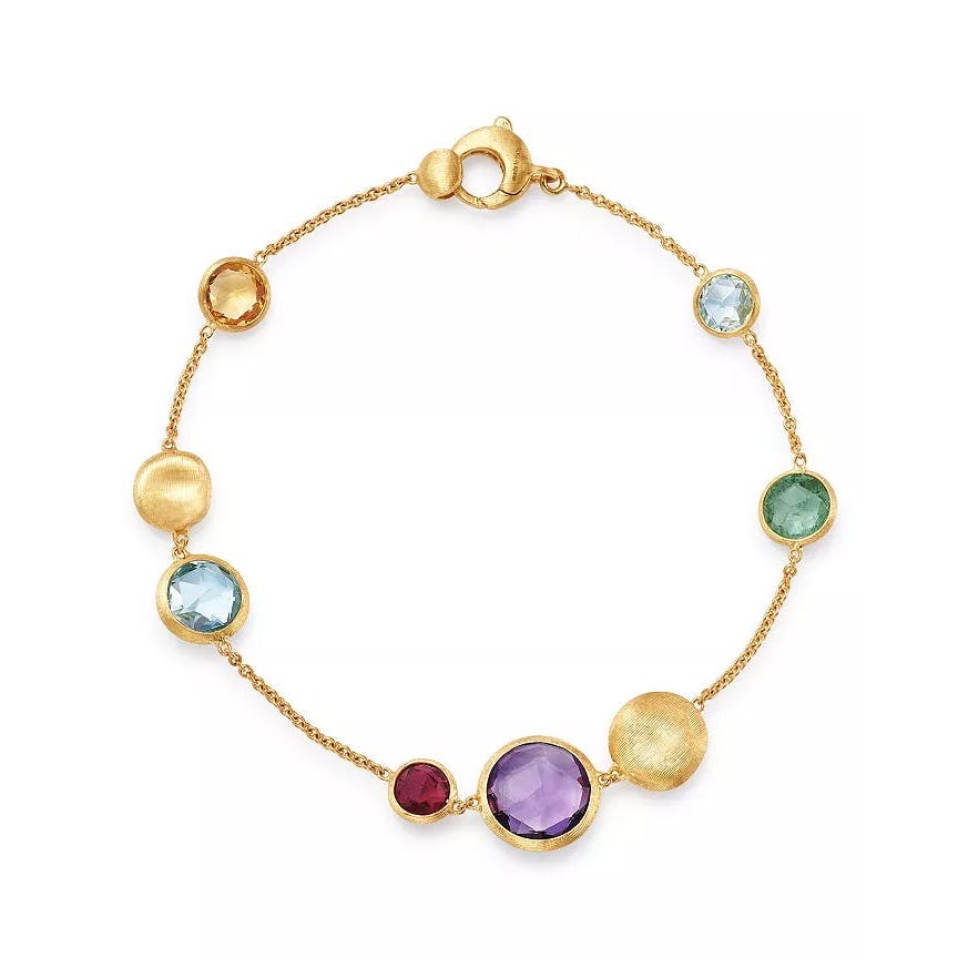 Gemstone Station Bracelet