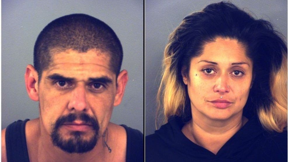 Mugshot of Edgar Esparza and Linda Barrientos. Credit: EPCSO{p}{/p}