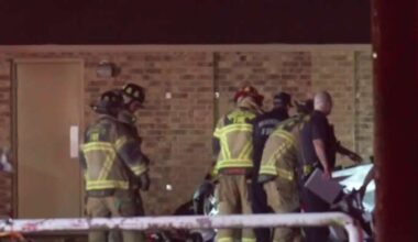 Driver crashes Corvette into building during police chase through northwest Houston