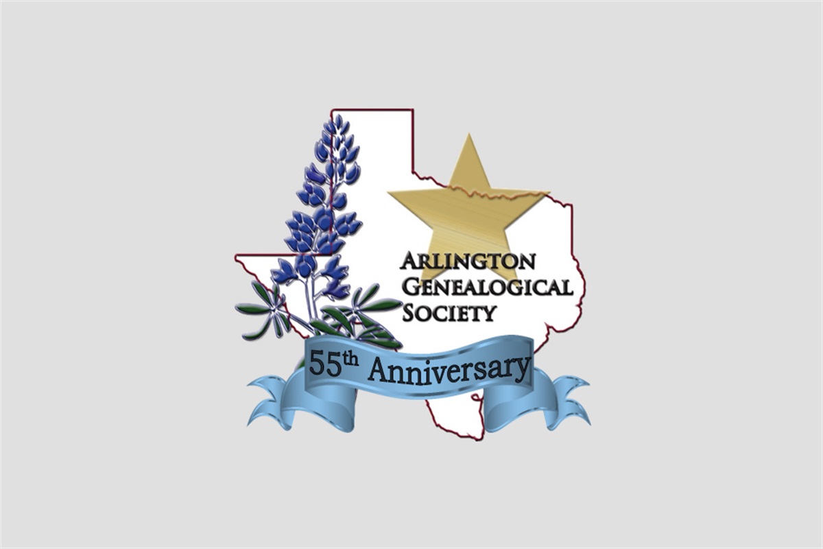 Arlington Genealogical Society’s 55th Anniversary