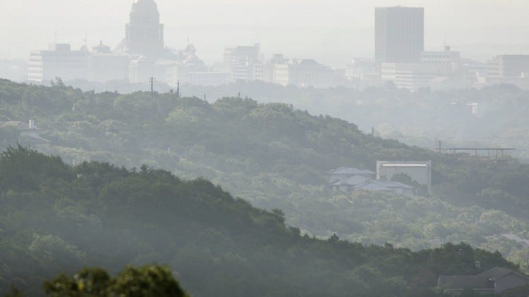 Why is the Austin air quality so bad today? Pollution high Thursday