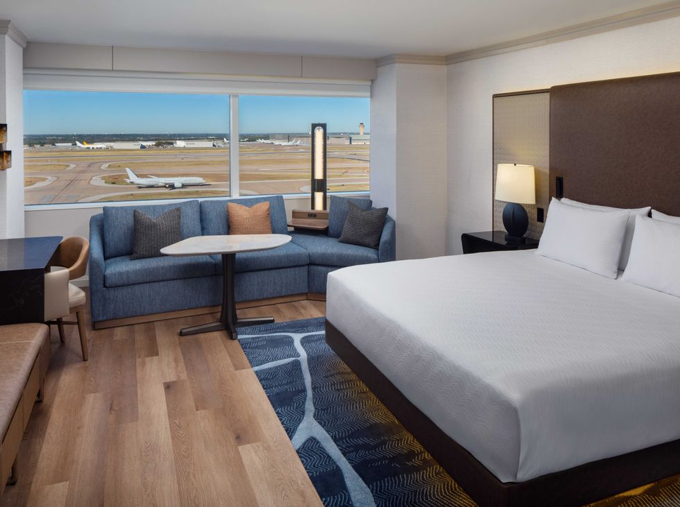 Grand Hyatt DFW Airport hotel $34 million renovation, King Room