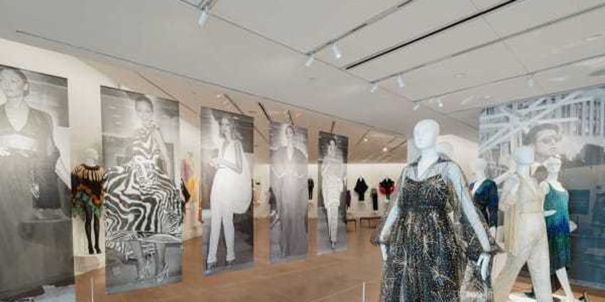 Halston retrospective dresses up renovated Odessa museum