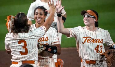 Texas softball shortstop impressing in return to lineup