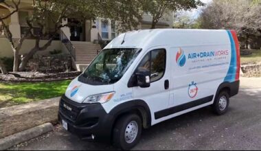When you see this van coming, look for 2 special deals on HVAC & plumbing