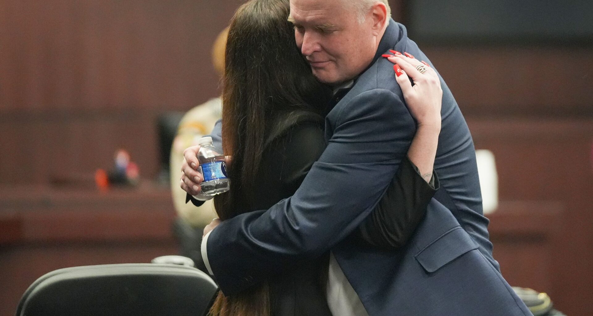 The crosswalk at Manor Road and Leona Street is pictured Thursday after it was painted over.