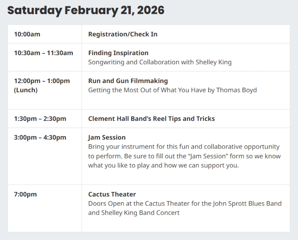 Fifth annual Buffalo Grass Fest celebrates West Texas music