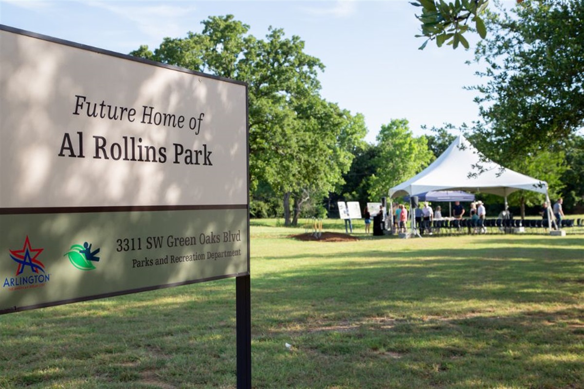 City Breaks Ground on Al Rollins Park