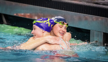 photos from the Swimming and Diving meet
