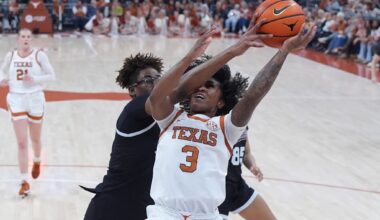 Madison Booker scores 23 points and No. 4 Texas routs Mississippi State 92-42