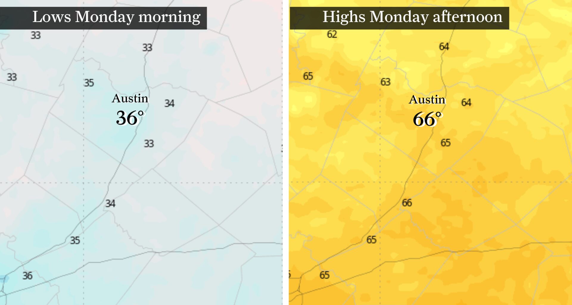 Cold front brings allergy relief