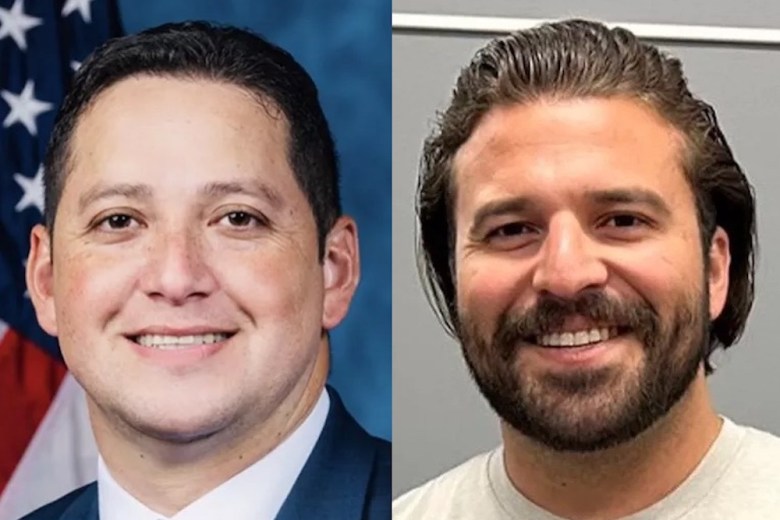 U.S. Tony Gonzales (left) faces a primary challenge from Brandon Herrera, a politically inexperienced YouTube influencer.