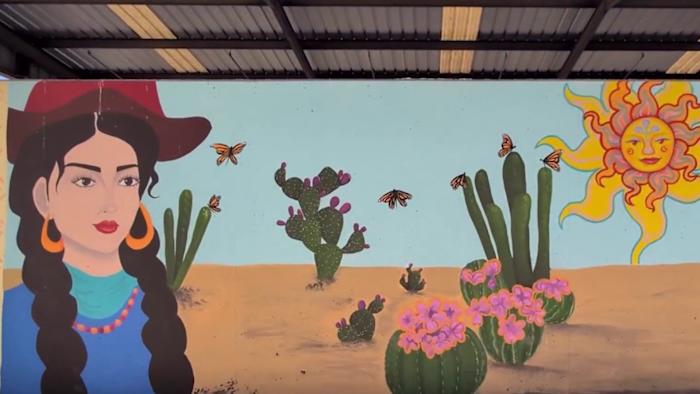 High school students leave their mark at San Antonio Stock Show & Rodeo with new murals