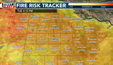 Fire Danger Peaks Tuesday