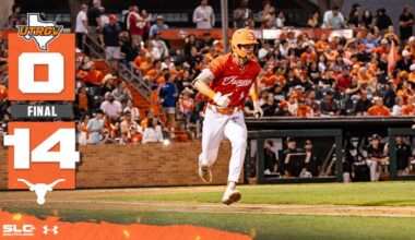 Baseball Falls at No. 3 Texas